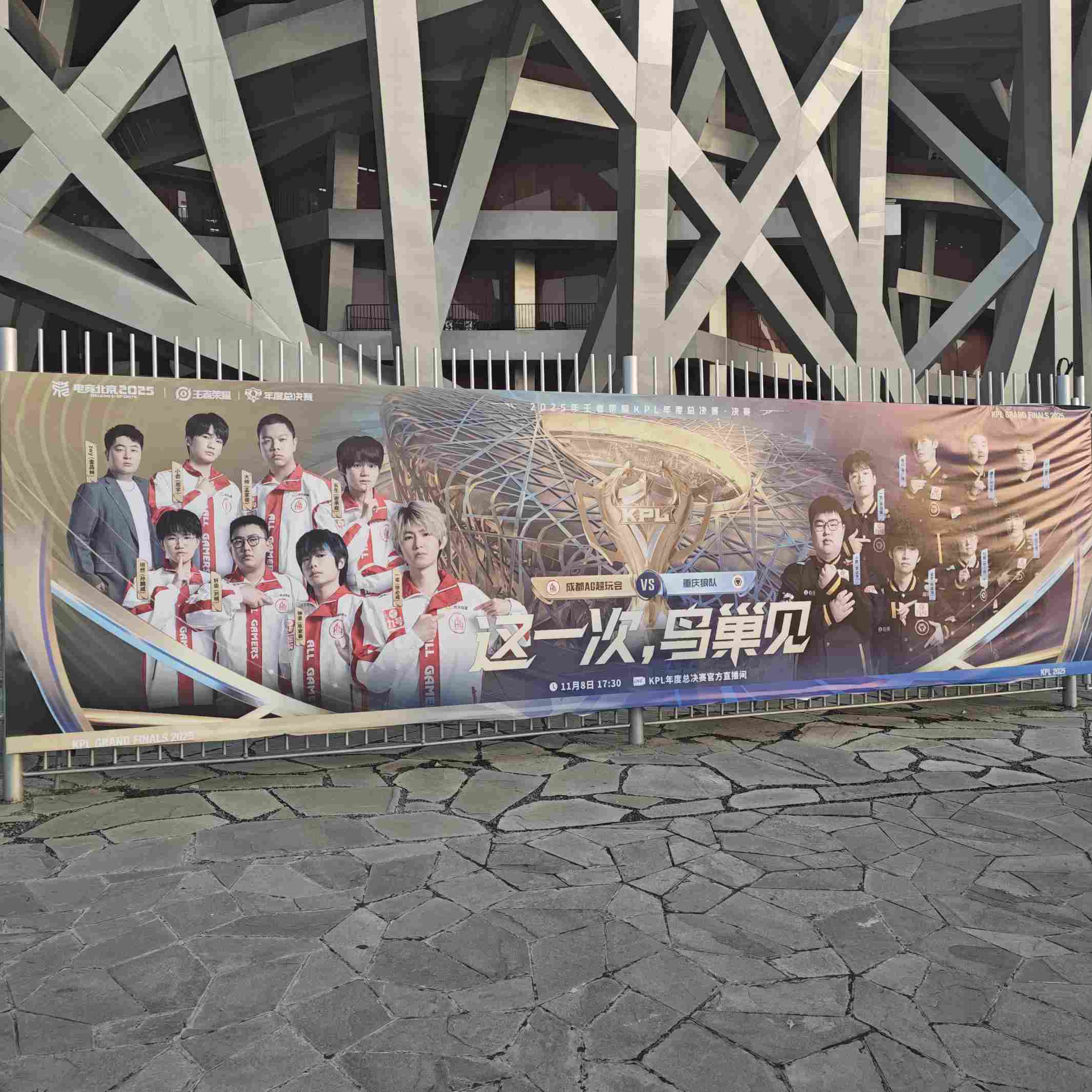 2025王者荣耀KPL年度总决赛护栏海报